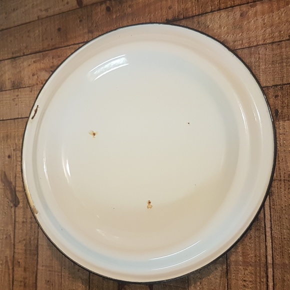 Vintage Covered enamel pail - Picture 4 of 9